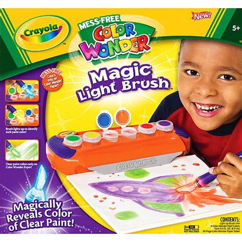 Bring Your Drawings to Life with the Crayola Color Wonder Magic Light Up Marker Set